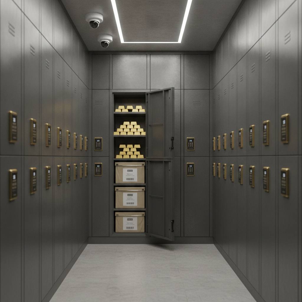 Published image of a secure storage area